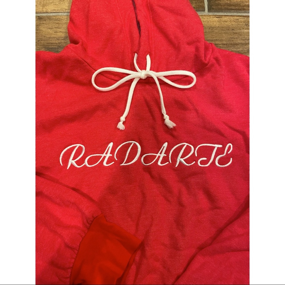 Rodarte Cropped Hoodie